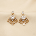 Elegant Crystal Chandelier Statement Drop Earrings