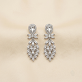 Luxurious Marquise Crystal Cascade Chandelier Earrings
