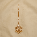 Classic Crescent Crystal & Pearl Fringe Headpiece