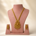 Classic Heritage Sunburst Long Necklace &amp; Statement Earring Set